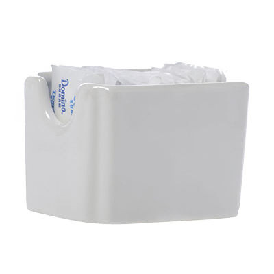 Winco Plastic Sugar Packet Holder White12/Box 