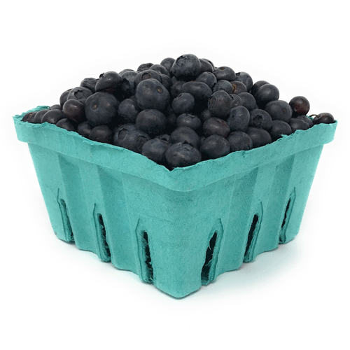 24-Pack Quart Size Plastic Berry Baskets; 5 ½-Inch Green Berry Boxes w/Open-Weave Pattern; Ideal for Berries Vegetables & Craft Projects Fruit 