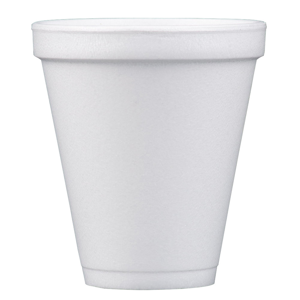 12 oz Foam Cups White 1000/Case